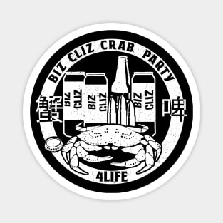 Biz Cliz Crab Party Magnet